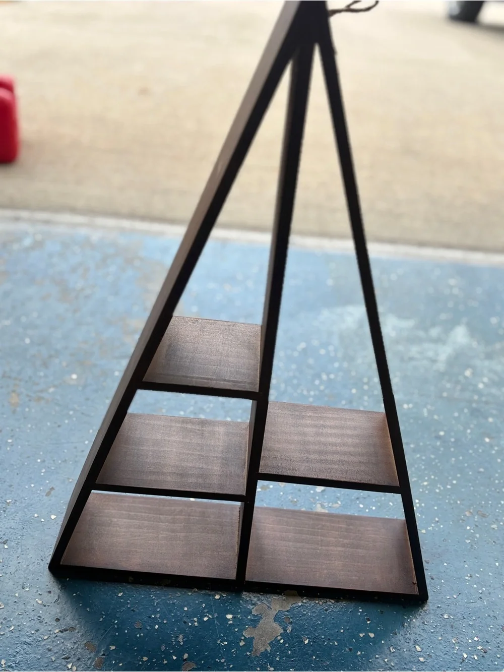 Source Unknown triangular pyramid